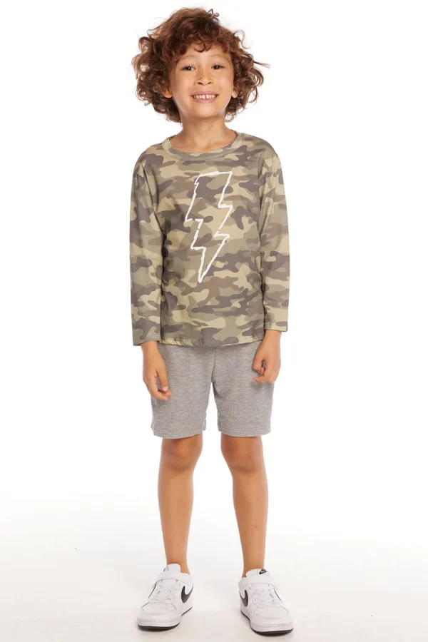 Store Scribble Bolt Boys Long Sleeve Kids/BOY Boys