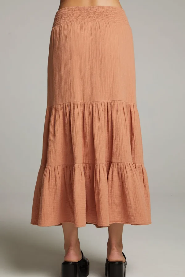 Fashion Seal Bronze Maxi Skirt Women Loungewear | Bottoms