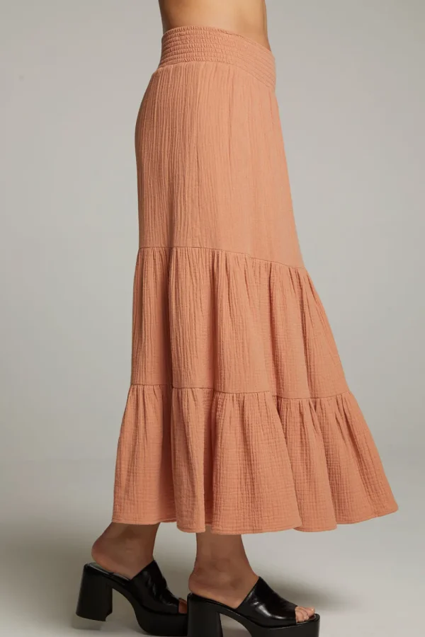 Fashion Seal Bronze Maxi Skirt Women Loungewear | Bottoms
