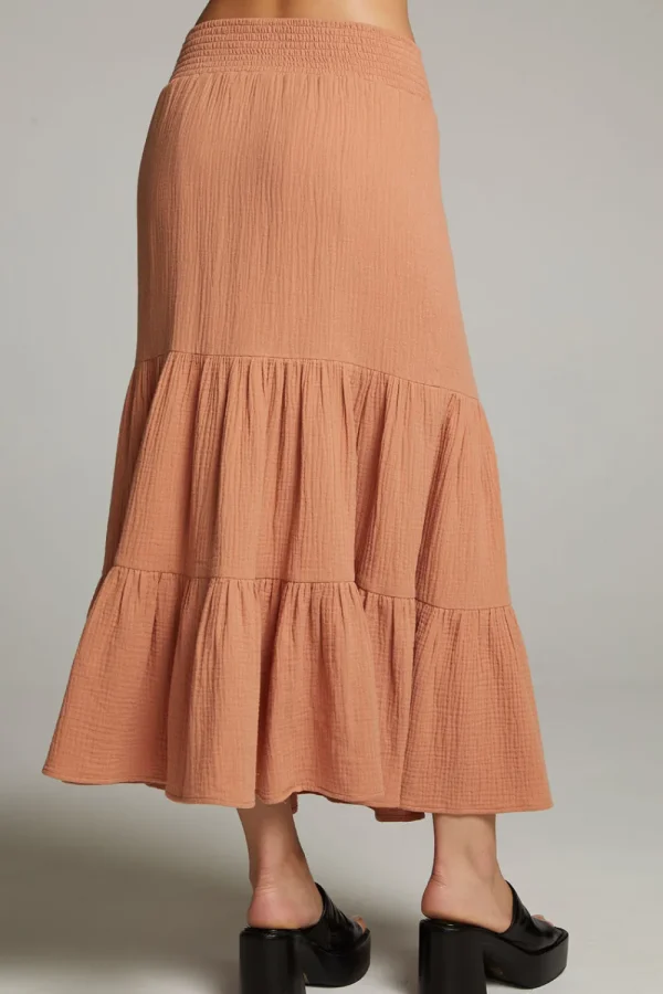 Fashion Seal Bronze Maxi Skirt Women Loungewear | Bottoms