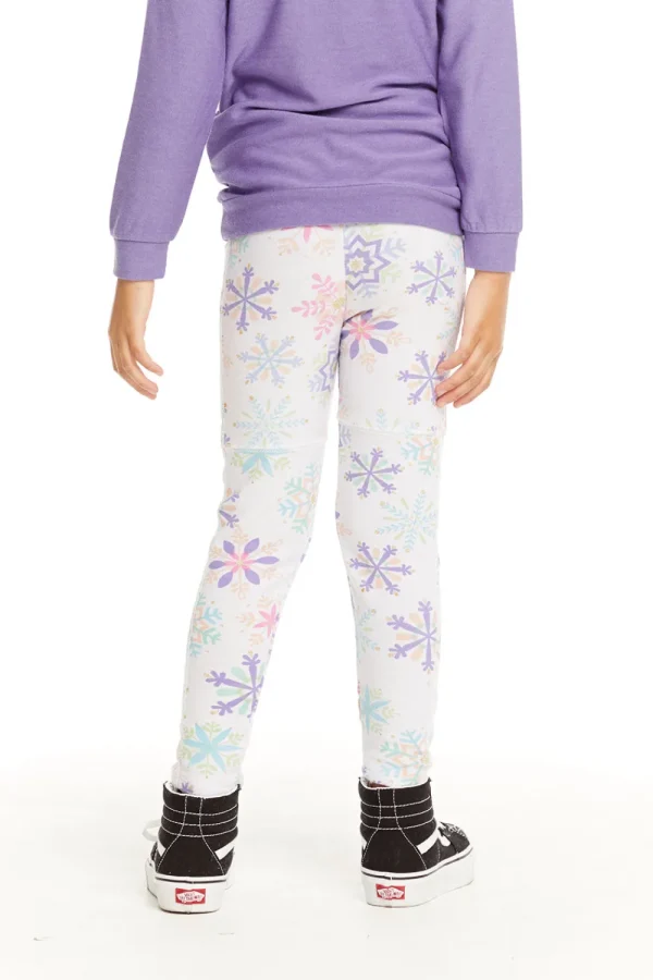 Best Seamed Panel Snowflake Jogger Kids Girls