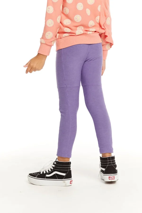Store Seamed Panel Veronica Purple Jogger Kids Girls