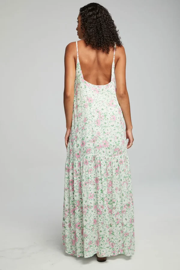 Store Seren Maxi Dress - Grass Daisy Floral Women Loungewear | Dresses