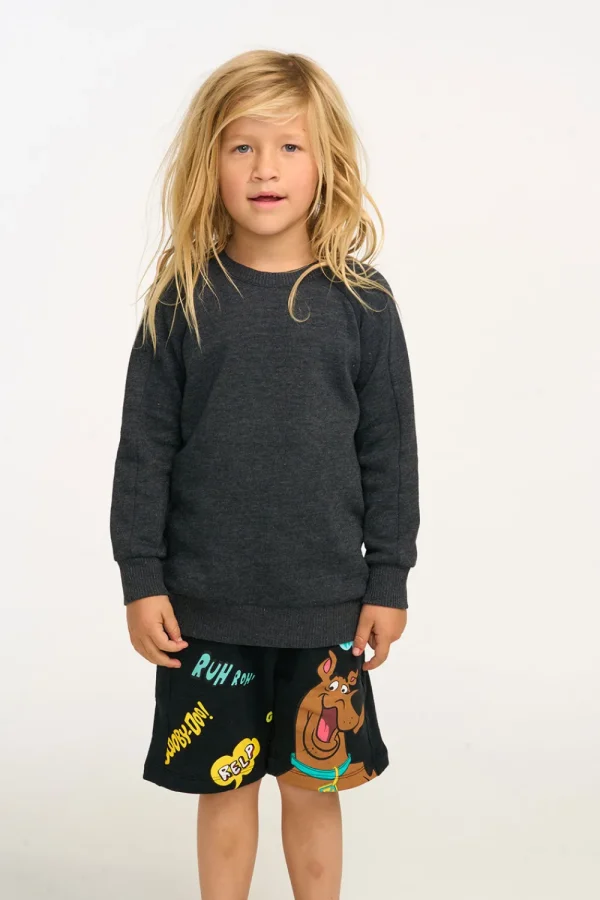 Sale Shadow Black Long Sleeve Pullover Kids/BOY Boys