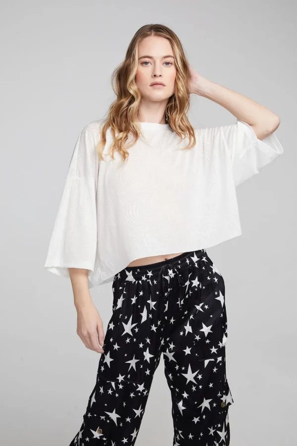 Best Sale Shine Bright White Tee Women Loungewear | Tops