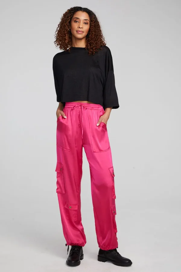 Sale Shine Shadow Black Tee Women Loungewear | Tops