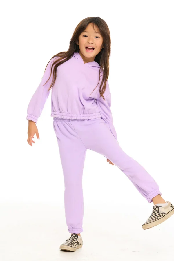 Best Sale Shirred Easy Sweatpant Kids Girls