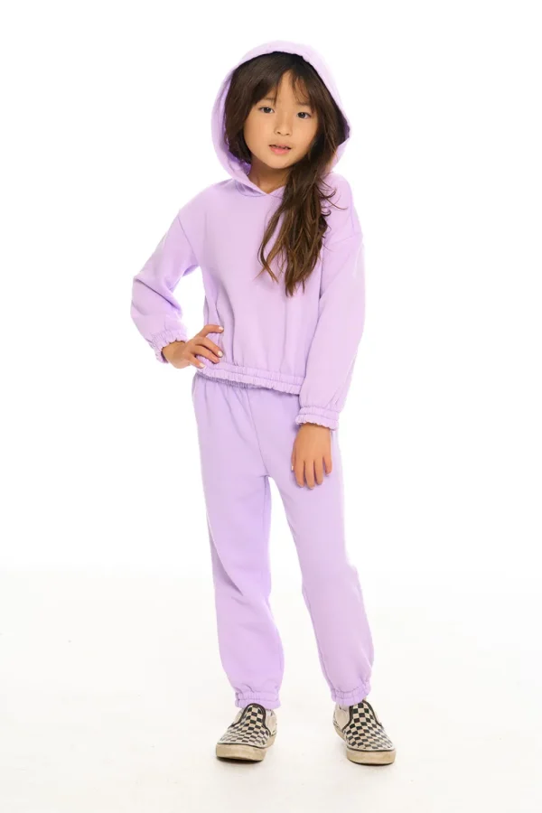Best Sale Shirred Easy Sweatpant Kids Girls