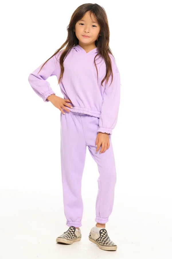 Best Sale Shirred Easy Sweatpant Kids Girls