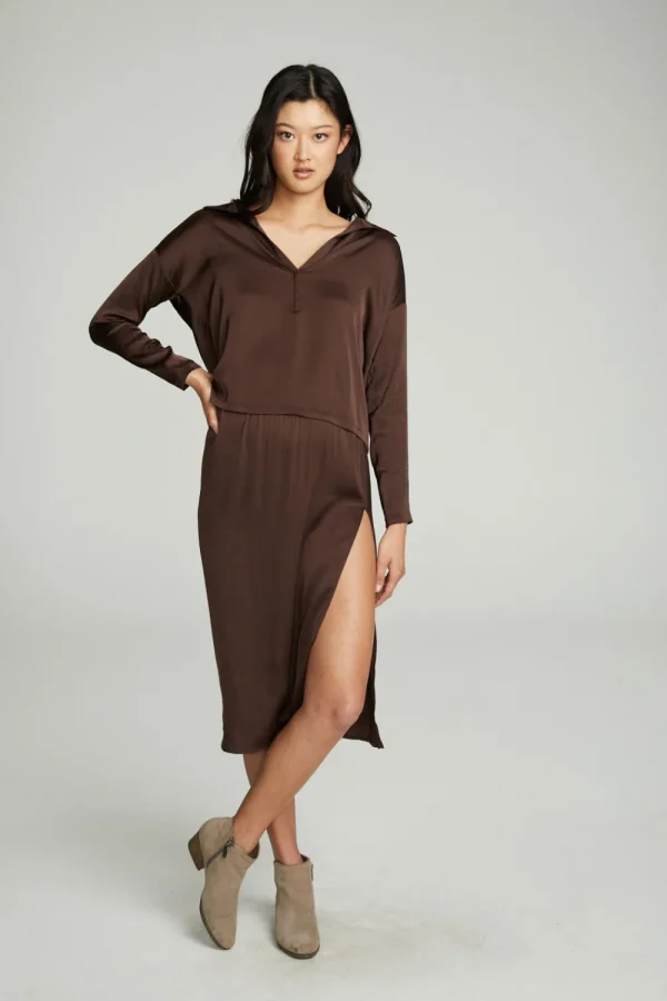 New Side Slit Midi Skirt Women Bottoms | Dresses