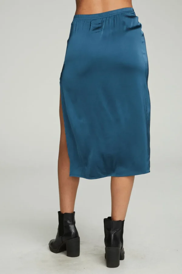 Shop Side Slit Midi Skirt Women Bottoms | Dresses