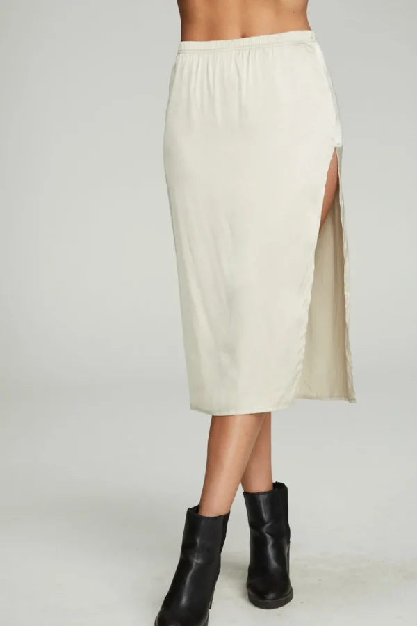 Best Sale Side Slit Midi Skirt Women Bottoms | Dresses