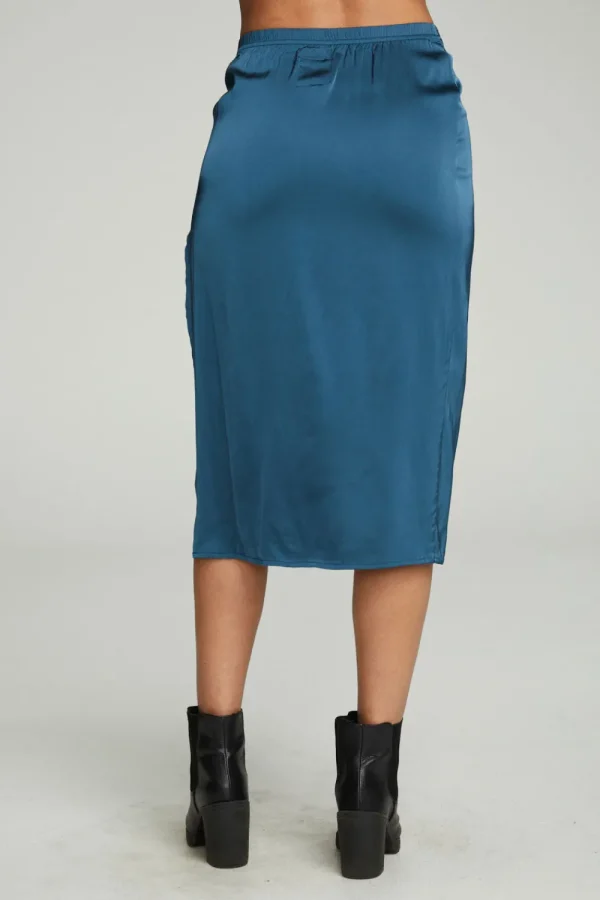 Shop Side Slit Midi Skirt Women Bottoms | Dresses