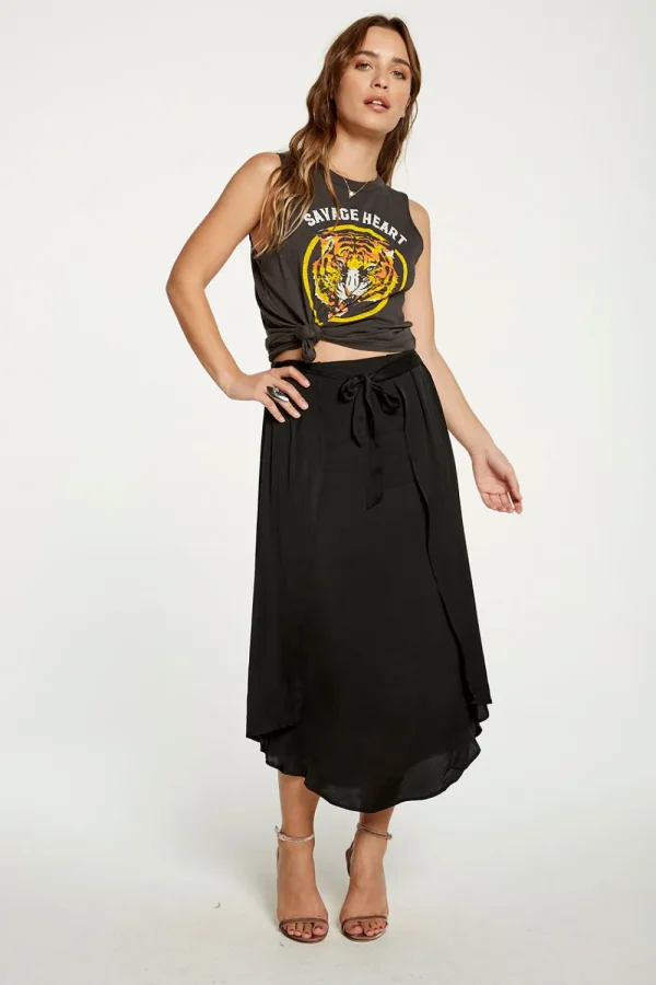 Discount Silky Basics Museum Skirt Women Dresses