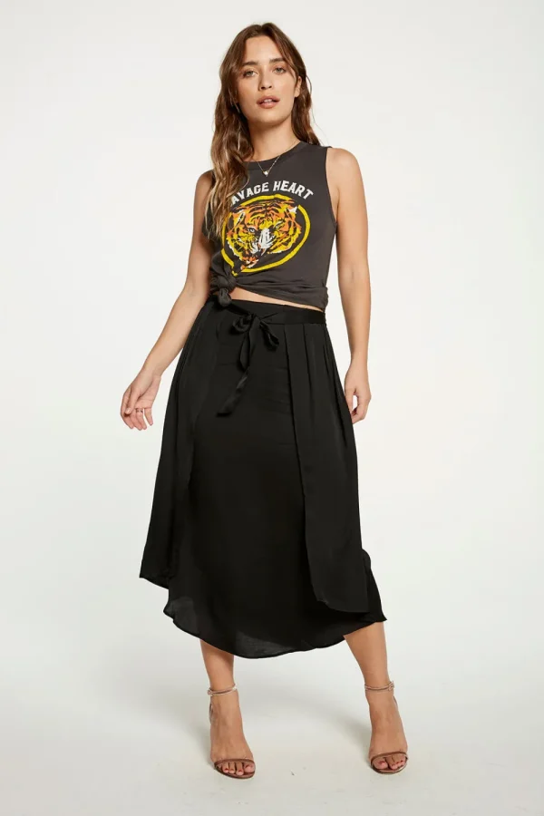 Discount Silky Basics Museum Skirt Women Dresses