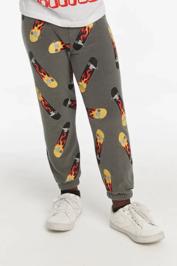 Sale Skater Flame Boys Pants Kids/BOY Boys
