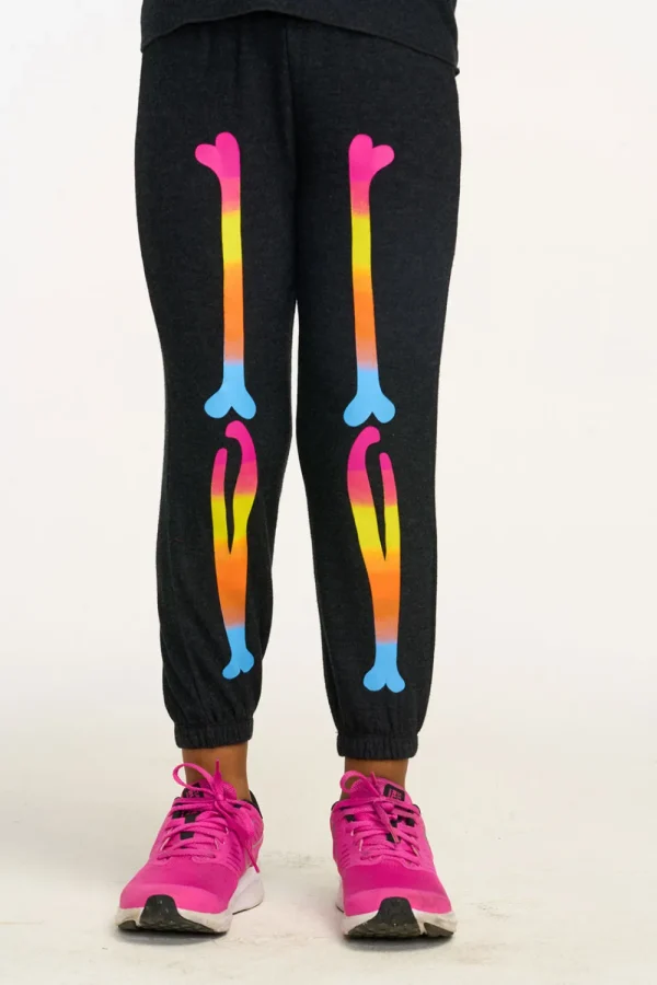 Clearance Skeleton Legs Sweatpant Kids Girls