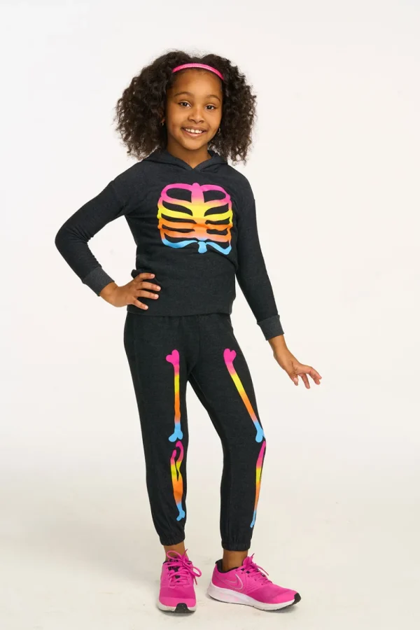 Clearance Skeleton Legs Sweatpant Kids Girls