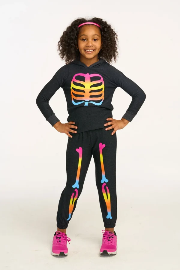 Clearance Skeleton Legs Sweatpant Kids Girls
