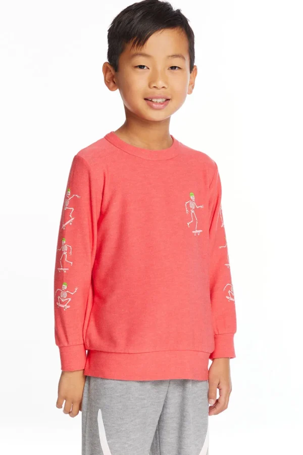 Discount Skeleton Skater Boys Long Sleeve Kids/BOY Boys