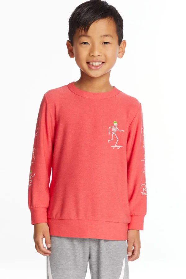Discount Skeleton Skater Boys Long Sleeve Kids/BOY Boys
