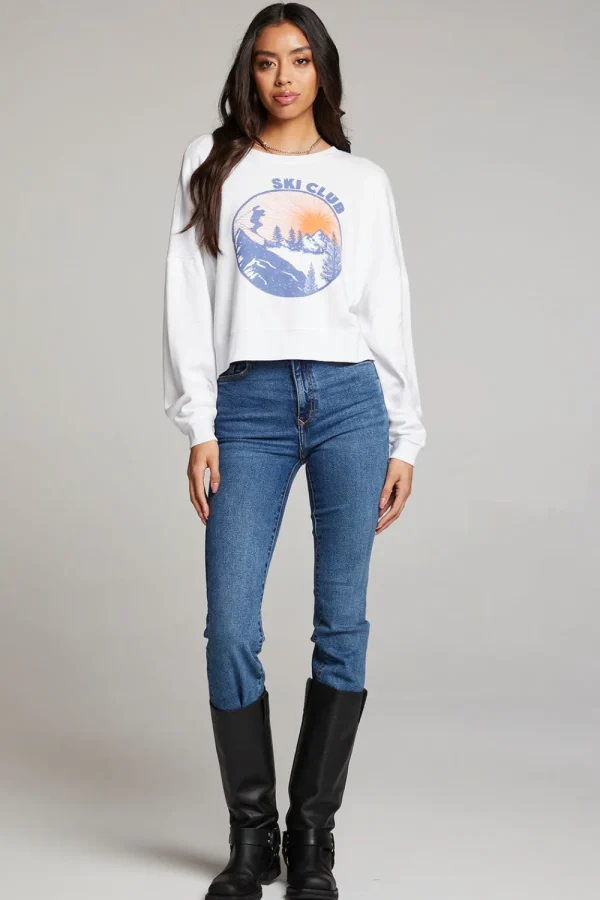 Outlet Ski Club Long Sleeve Women Loungewear | Graphics