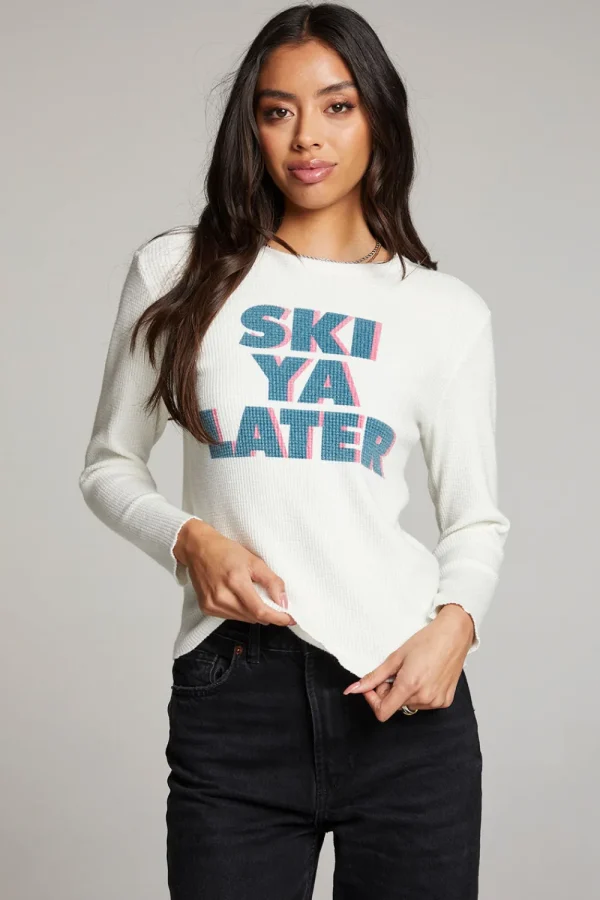 Shop Ski Ya Later Long Sleeve Women Loungewear | Graphics
