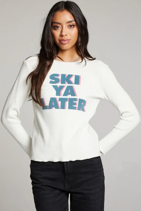 Shop Ski Ya Later Long Sleeve Women Loungewear | Graphics