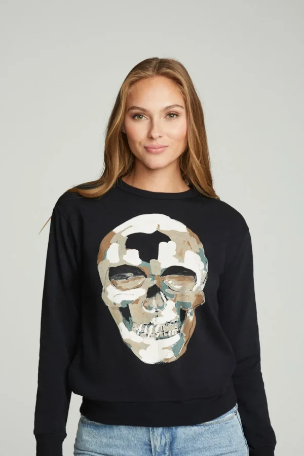 Discount Skull Fatigues Women Graphics | Tops