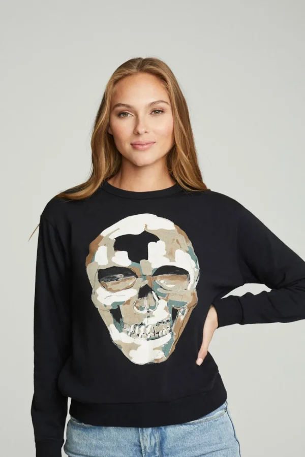Discount Skull Fatigues Women Graphics | Tops