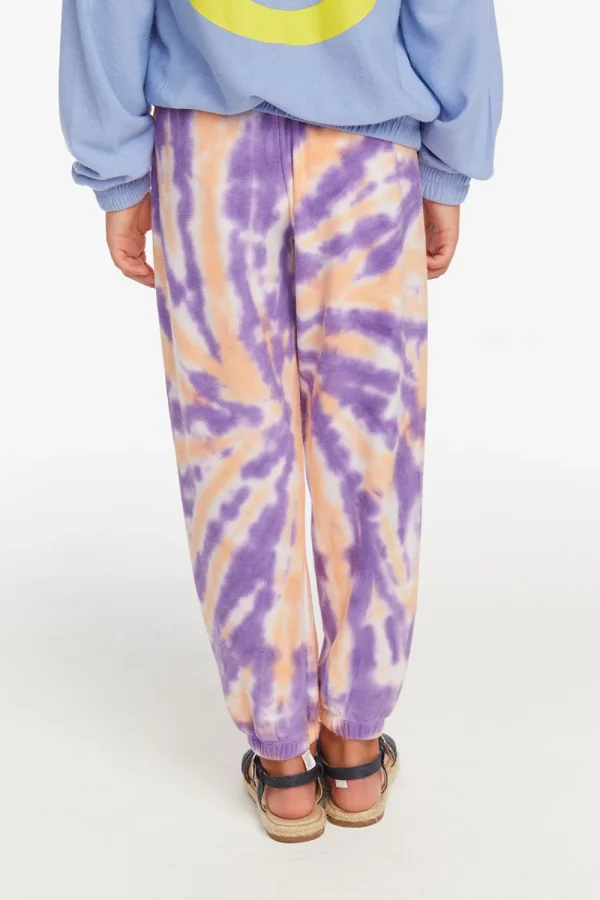 Sale Slim Peach Lavender Tie Dye Girls Slouchy Pant Kids Girls