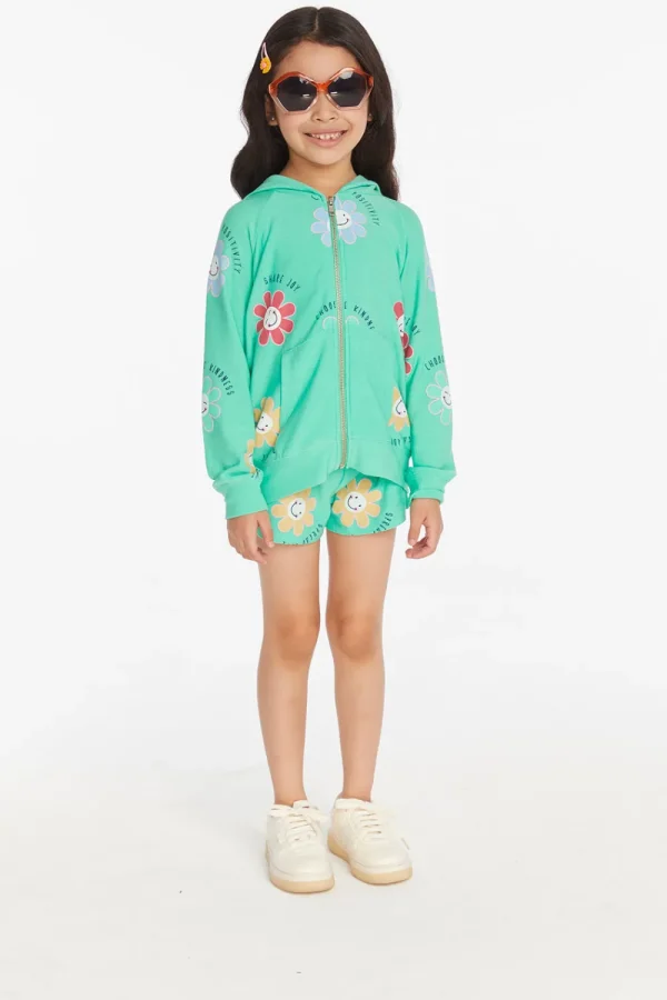 Store Smiley Flower Girls Shorts Kids Girls