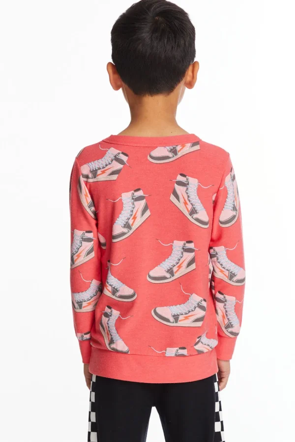 Sale Sneaker Time Boys Long Sleeve Tee Kids/BOY Boys