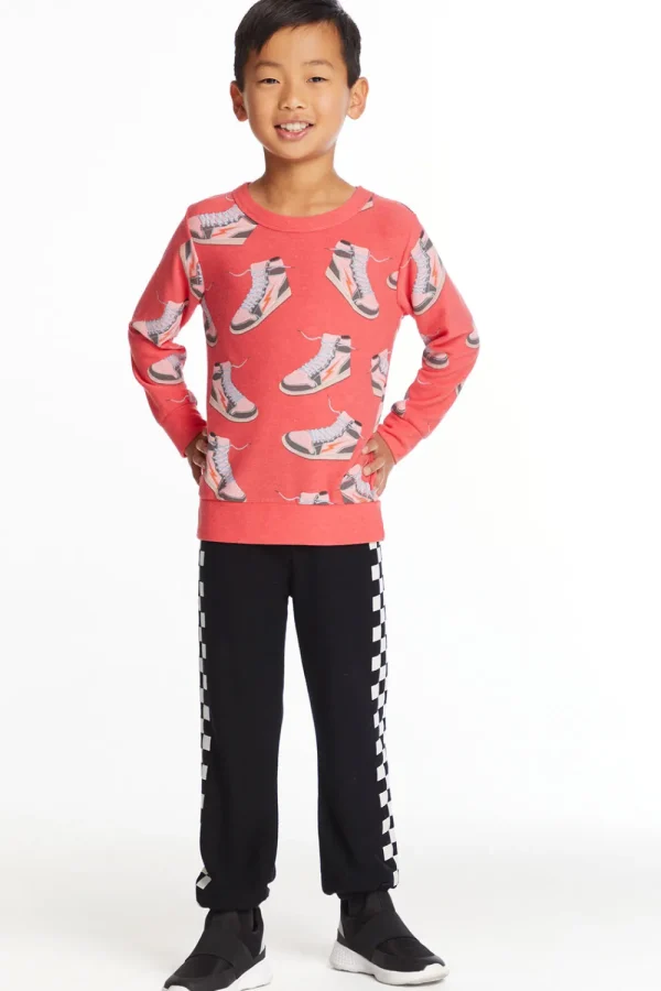 Sale Sneaker Time Boys Long Sleeve Tee Kids/BOY Boys