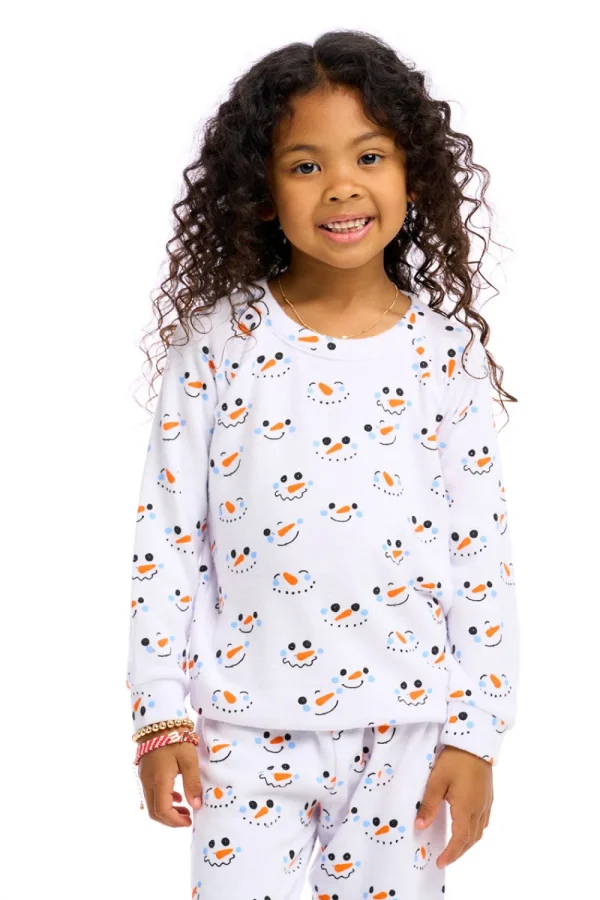 Sale Snowperson Pullover Kids Girls