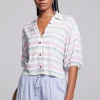 Best Sale Sofia Positano Stripe Blouse Women Loungewear | Tops