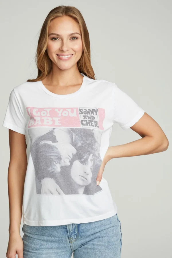 Cheap Sonny & Cher - I Got You Babe Women Music | Graphics