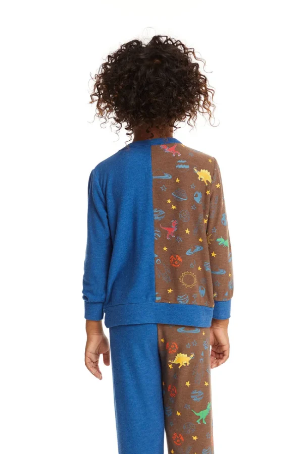 New Space Dinosaurs Long Sleeve Kids/BOY Boys