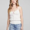 Fashion Spell White Star Tank Top Women Loungewear | Tops