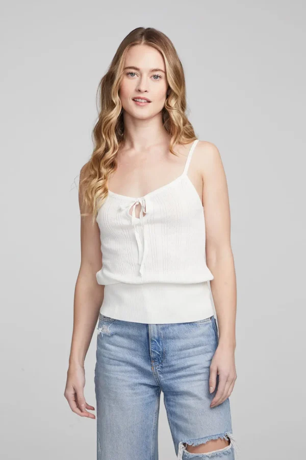 Fashion Spell White Star Tank Top Women Loungewear | Tops