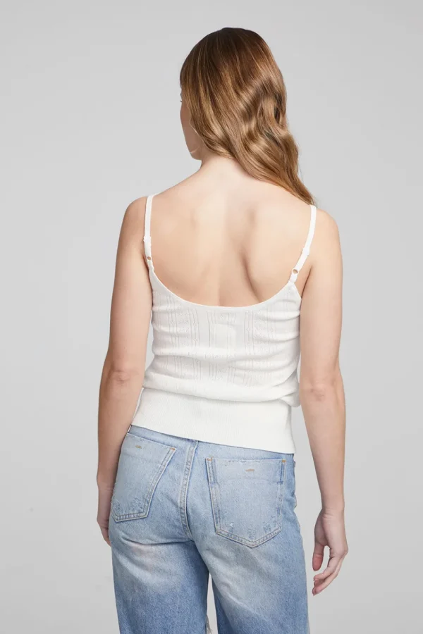 Fashion Spell White Star Tank Top Women Loungewear | Tops