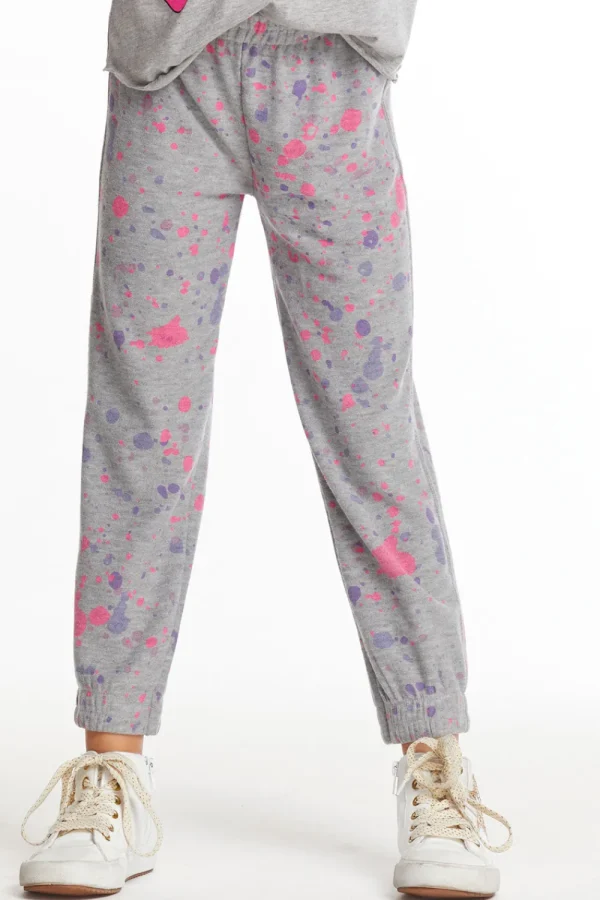 Store Splatter Paint Girls Pants Kids Girls