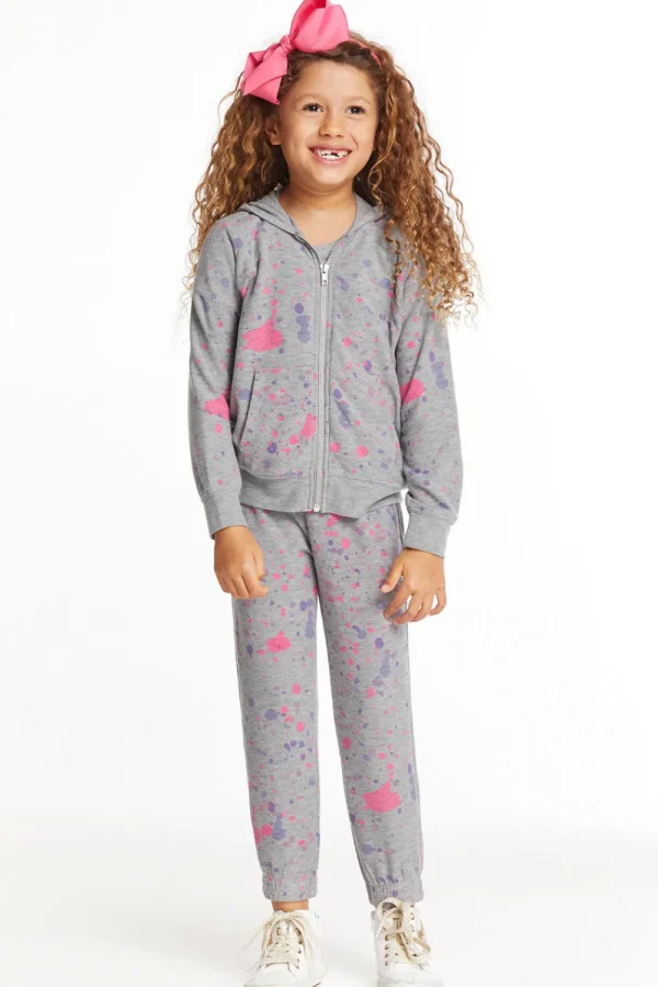 Store Splatter Paint Girls Pants Kids Girls