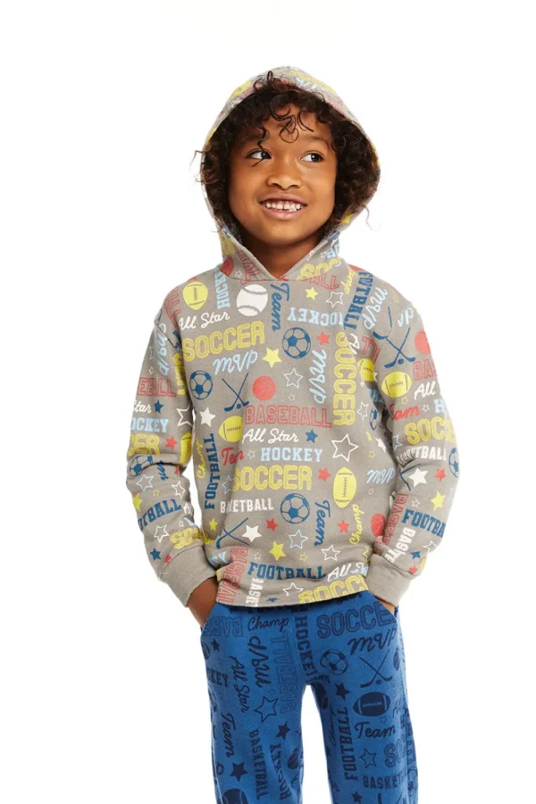 Clearance Sports Pullover Hoodie Kids/BOY Boys