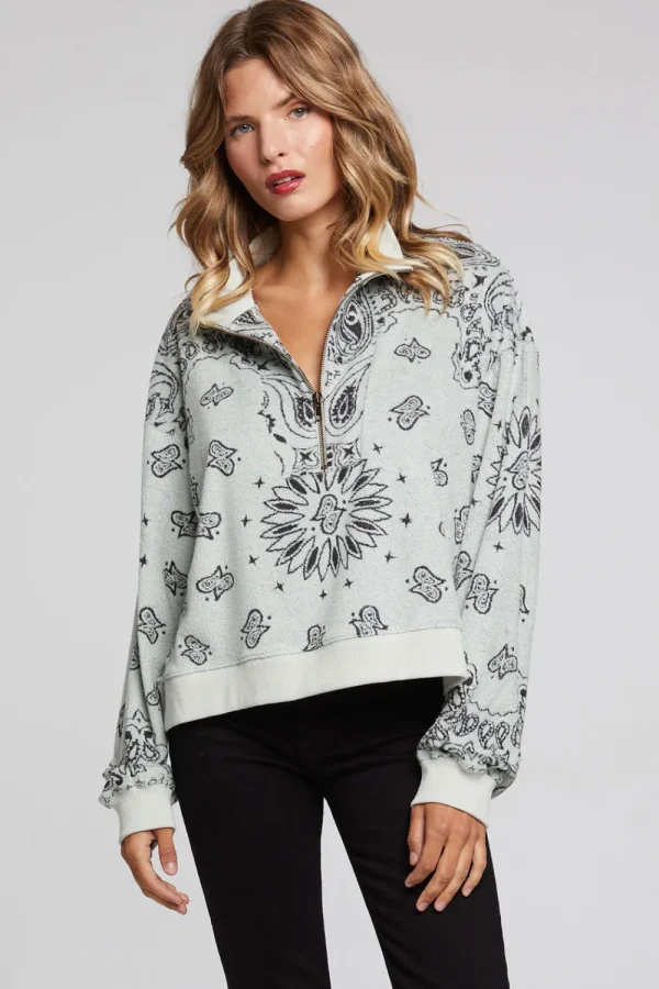 Store Stella Matcha Half Zip Pullover Women Loungewear | Tops