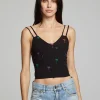 Shop Strand Crop Top - Black Onyx Women Loungewear | Tops