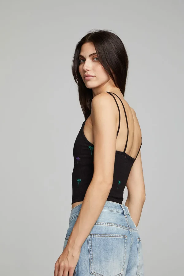Shop Strand Crop Top - Black Onyx Women Loungewear | Tops