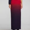 Cheap Stretch Silky Woven Midi Skirt Women Loungewear | Bottoms