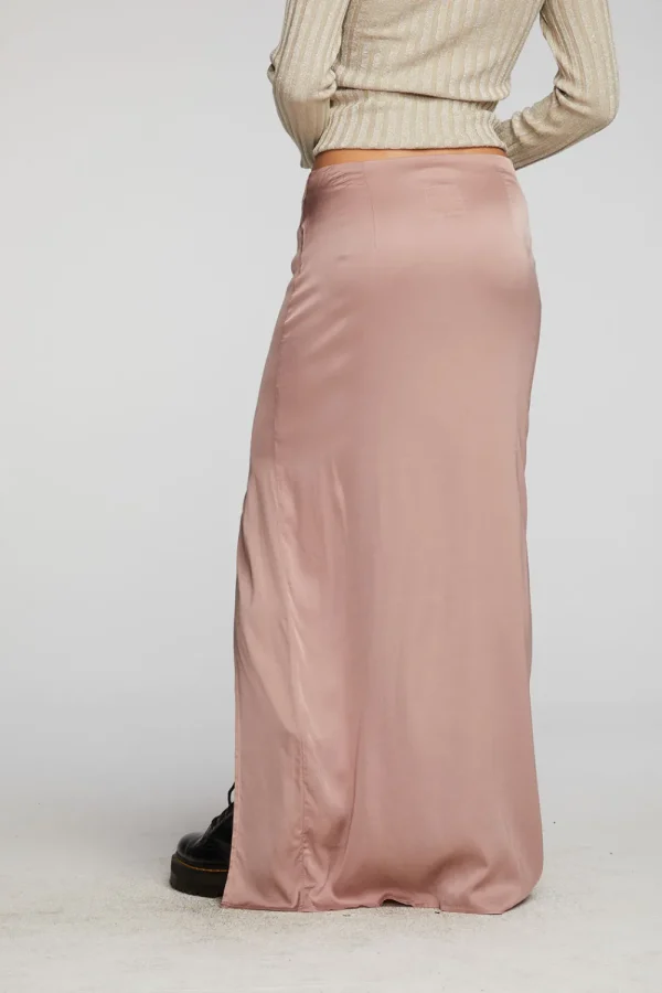 Best Sale Stretch Silky Woven Midi Skirt Women Loungewear | Bottoms