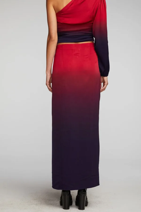 Cheap Stretch Silky Woven Midi Skirt Women Loungewear | Bottoms